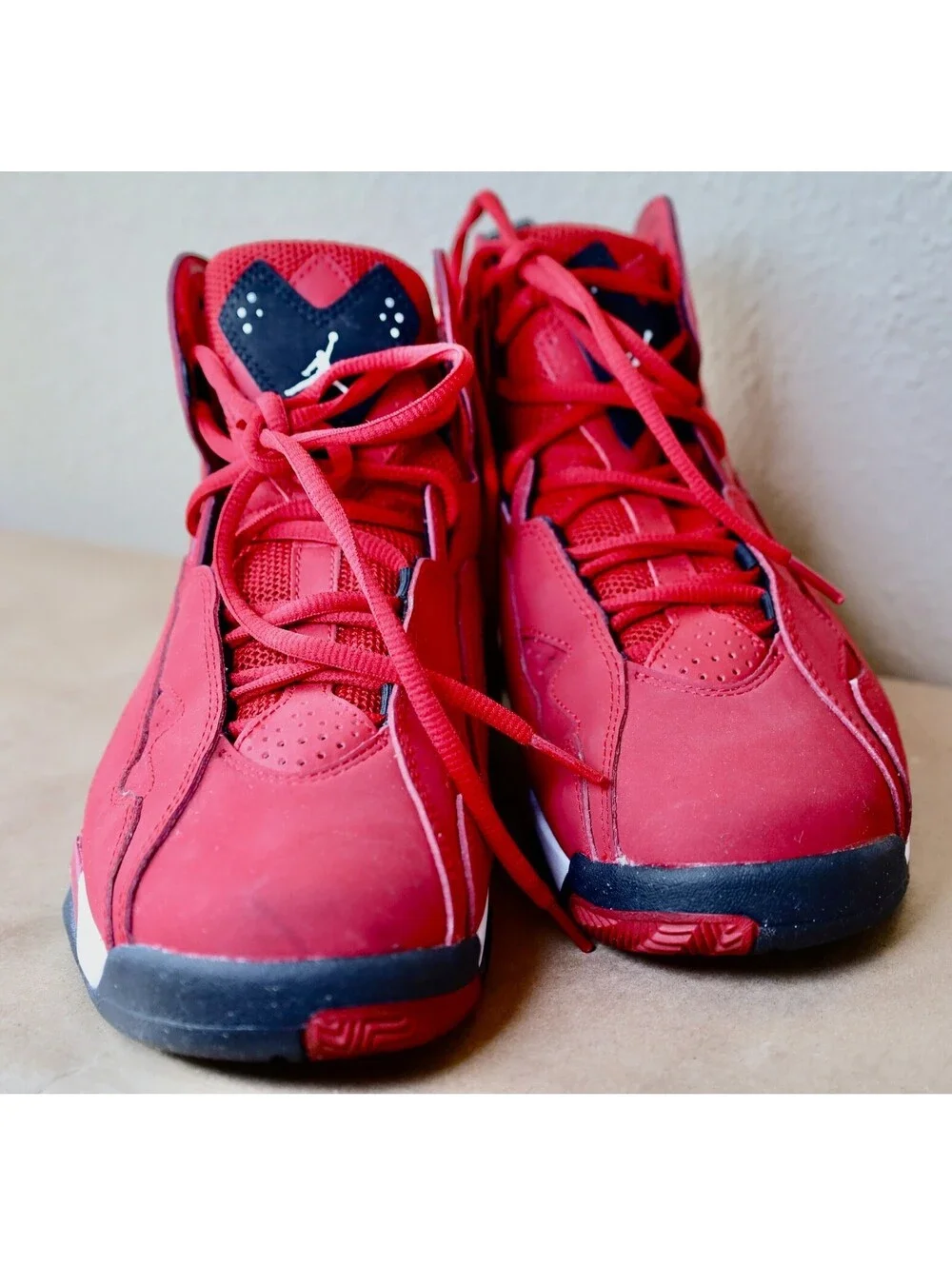 Size 9 - Air Jordan True Flight Red Mens With Box